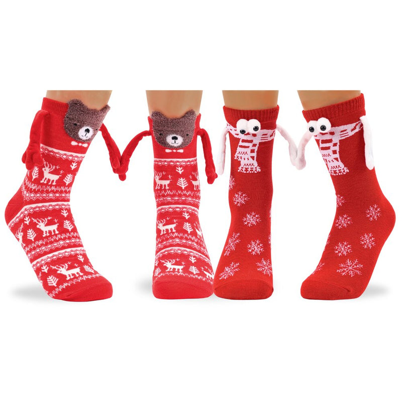 Magnetic Christmas Socks