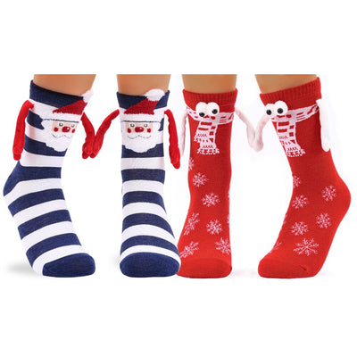 Magnetic Christmas Socks